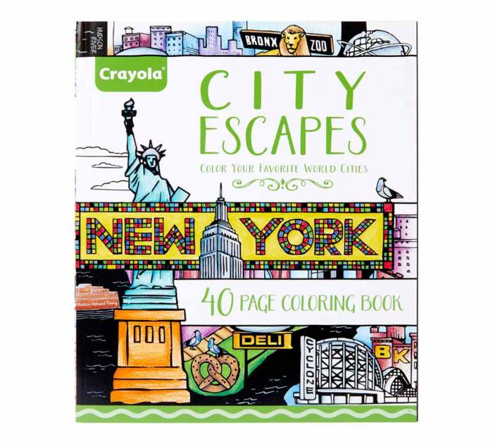 City escapes coloring book albuquerque