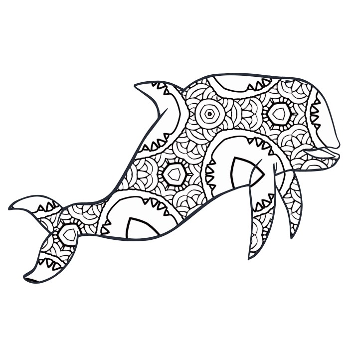 Cutting animal shapes from paper coloring page