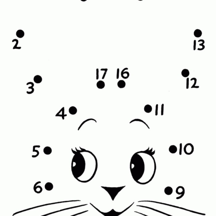 Dot to dot animal coloring pages