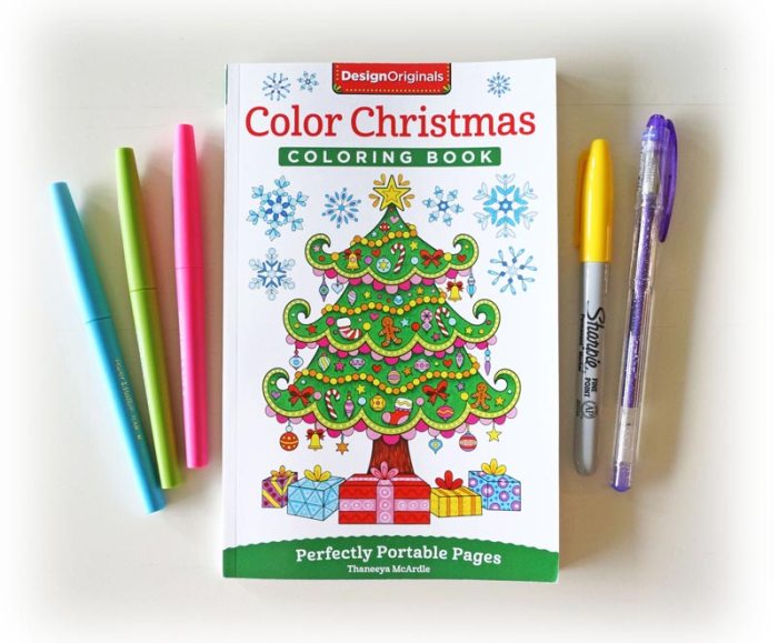 Christmas coloring book thaneeya mcardle