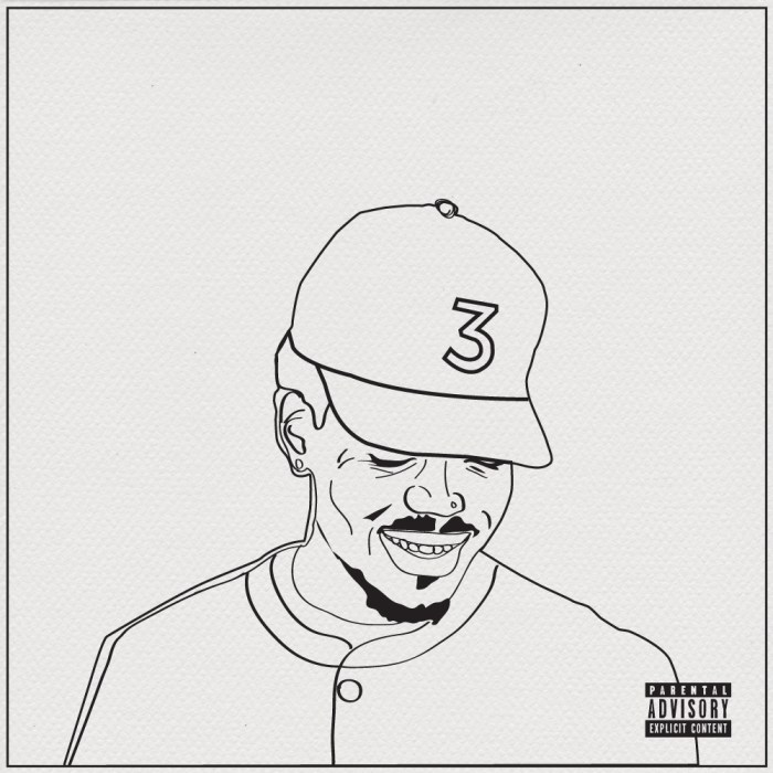 Coloring book rapper chance real lyrics now interns