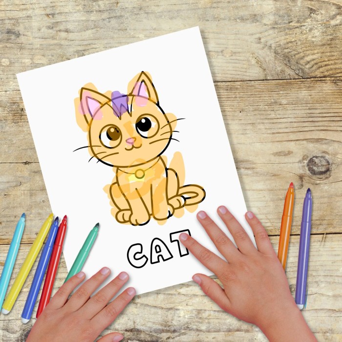 God created animals coloring preschool