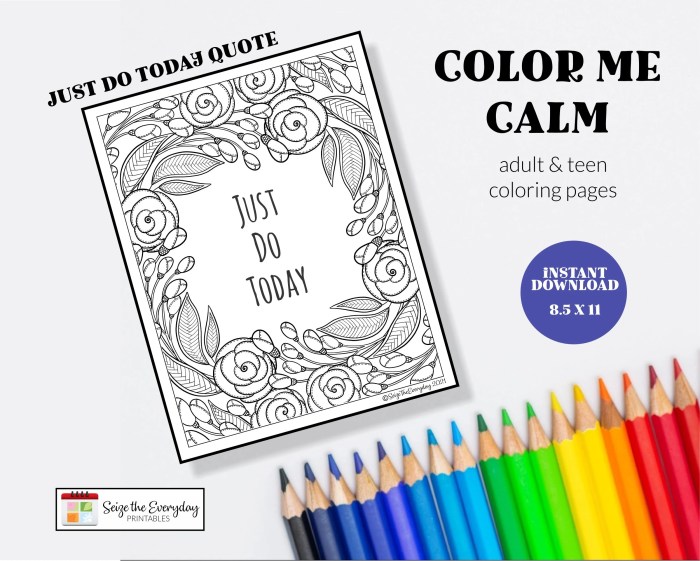 Color calm coloring book