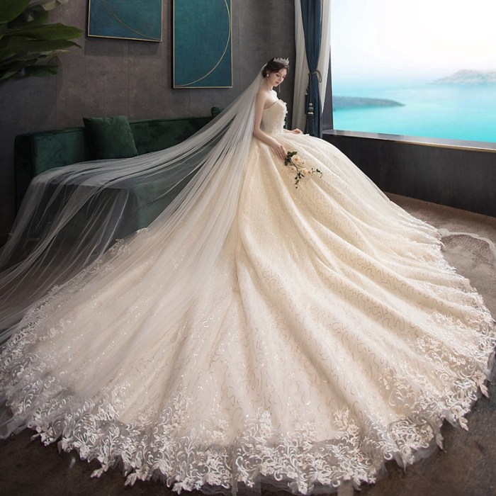 Bridal dress for wedding