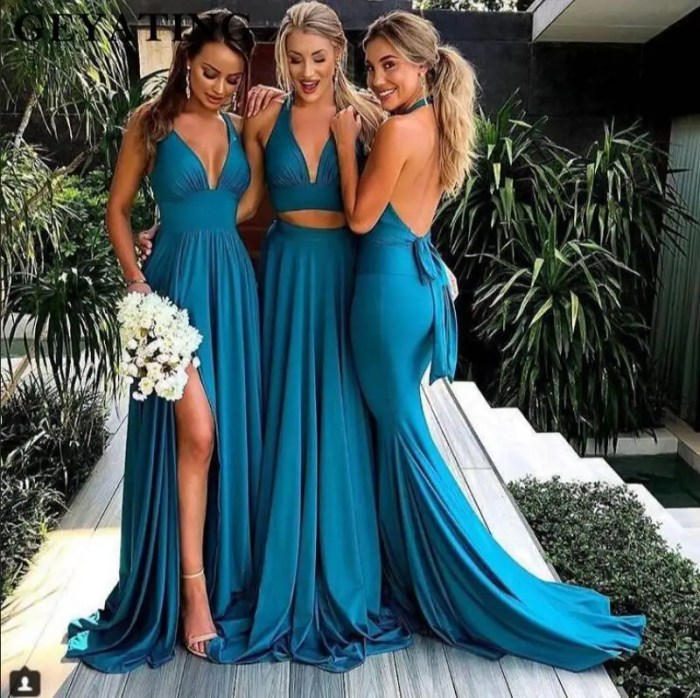 Turquoise dresses for weddings