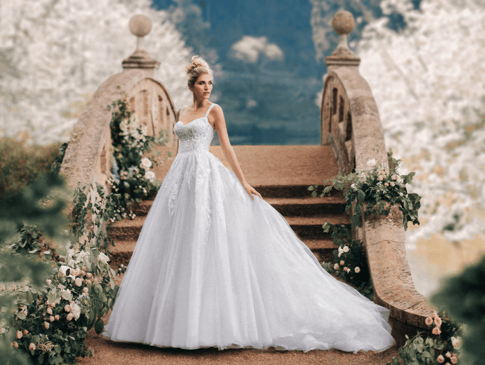 Fairy tail wedding dresses