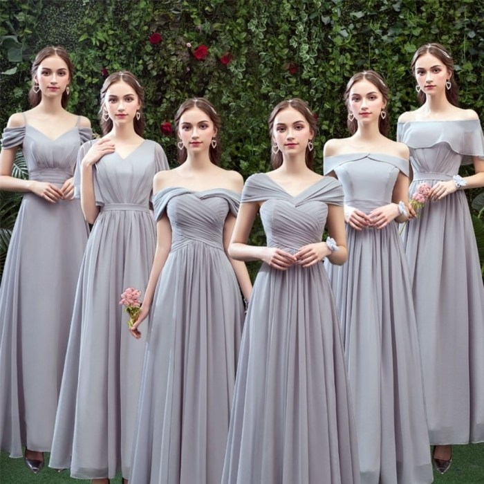 Bridesmaid dresses for december wedding