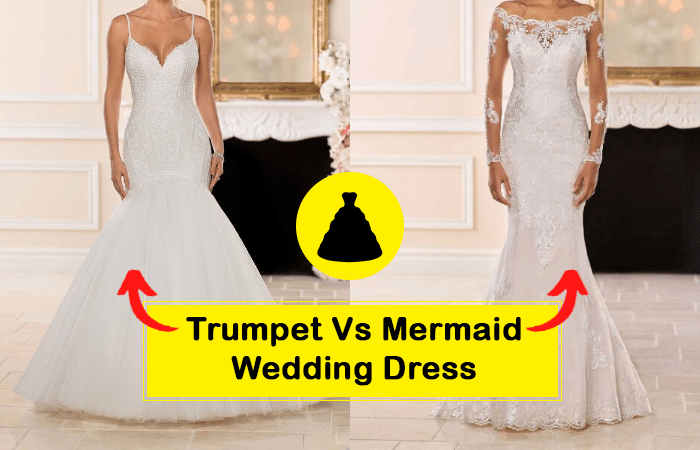 Trumpet vs mermaid wedding dress